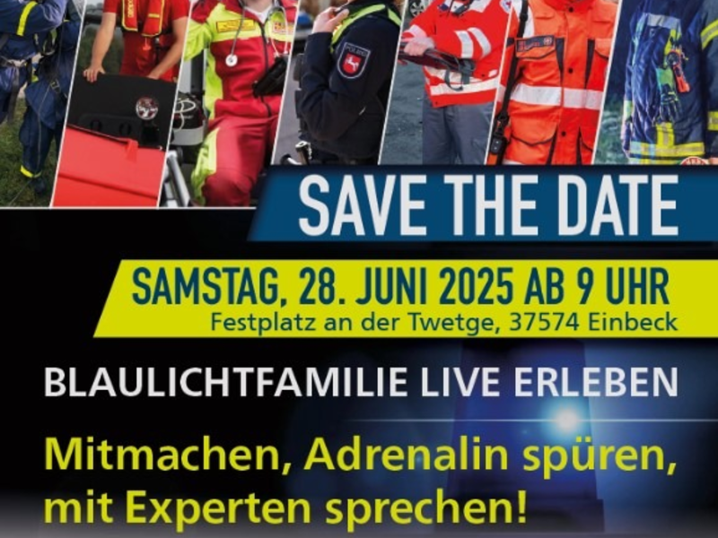 POL-NOM: Blaulicht-Action-Day 2025 in Einbeck - Hinweise zur Veranstaltung - Foto: presseportal.de