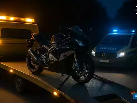 POL-OB: Verbotenes Kraftfahrzeugrennen: Motorrad sichergestellt, Ermittlungen eingeleitet - Foto: presseportal.de