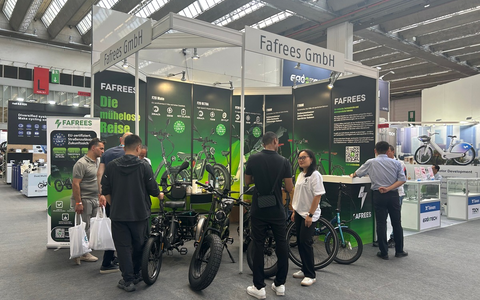 Fafrees stellt auf der Eurobike 2025 erstmals EU-zertifizierte 45 km/h E-Bikes vor - Foto: presseportal.de
