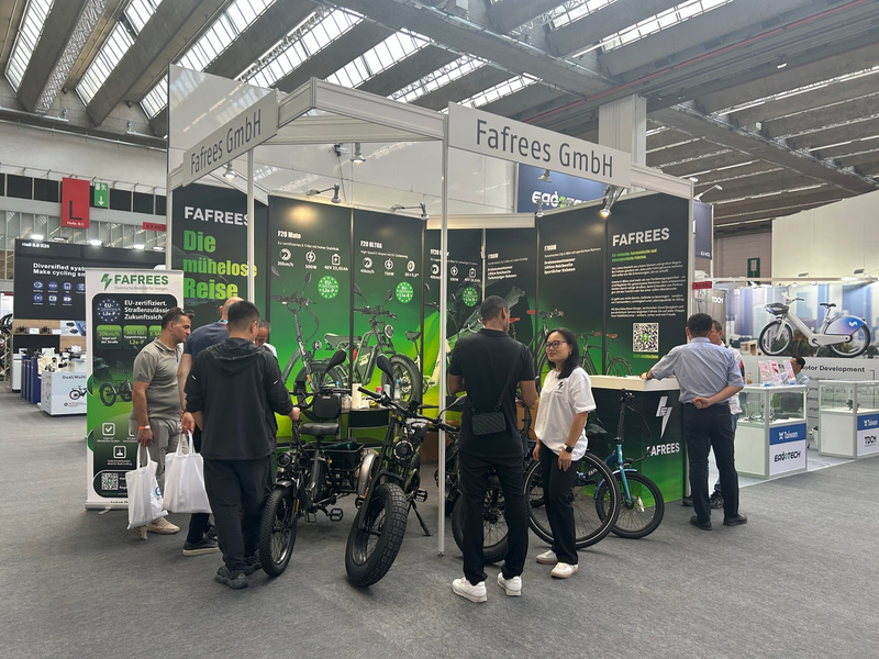 Fafrees stellt auf der Eurobike 2025 erstmals EU-zertifizierte 45 km/h E-Bikes vor - Foto: presseportal.de