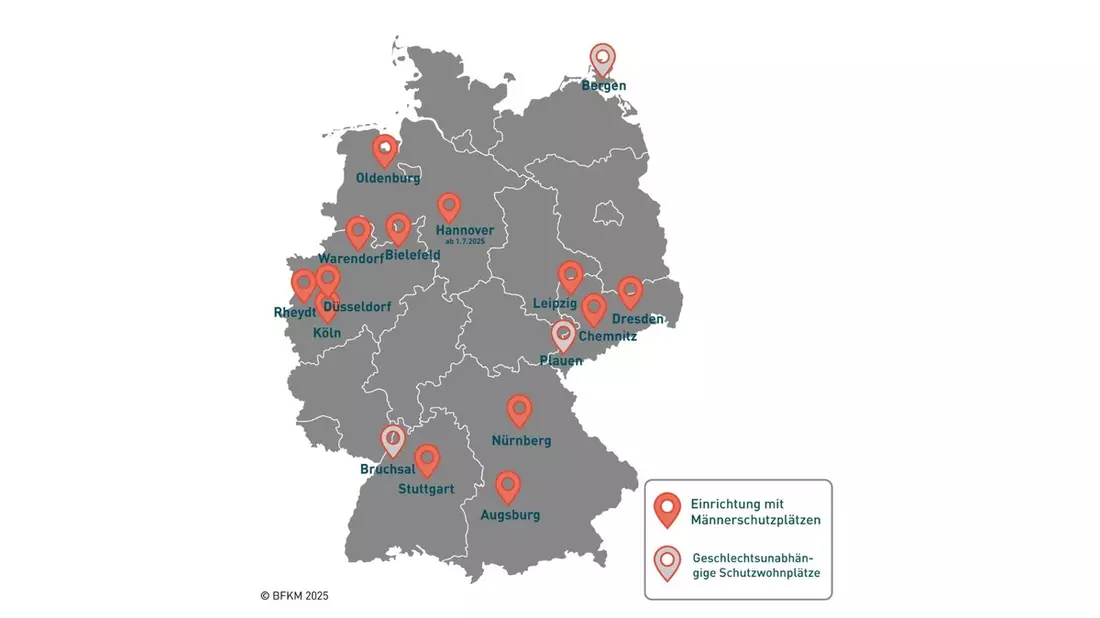Männergewaltschutz nicht vergessen: Bundesländer müssen EU-Vorgaben umsetzen - Bild: presseportal.de