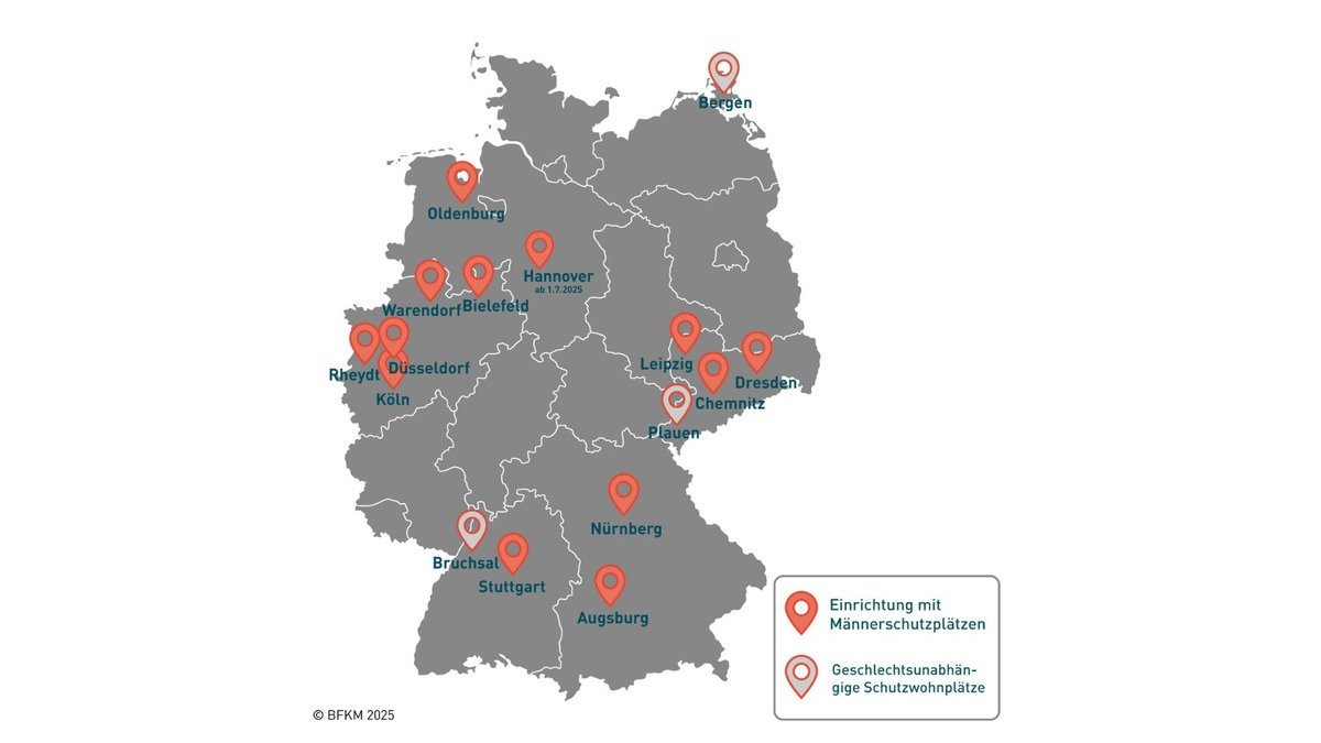Männergewaltschutz nicht vergessen: Bundesländer müssen EU-Vorgaben umsetzen - Foto: presseportal.de