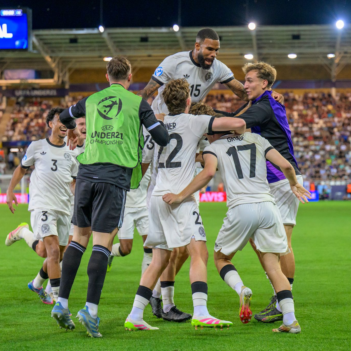 Der Siegeszug der deutschen U21 geht weiter. - Foto: Veronika Mihalikova/TASR Slovakia/AP/dpa