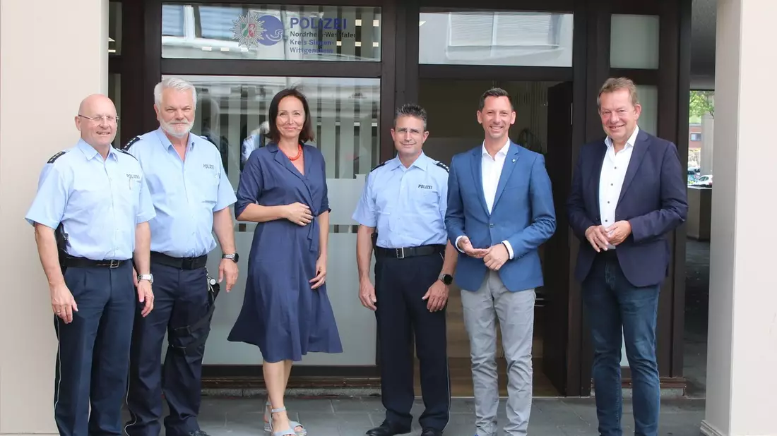 POL-SI: Moderner und besser sichtbar: Neues Zuhause für den Bezirksdienst Geisweid - #polsiwi - Bild: presseportal.de