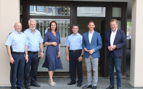 POL-SI: Moderner und besser sichtbar: Neues Zuhause für den Bezirksdienst Geisweid - #polsiwi - Foto: presseportal.de