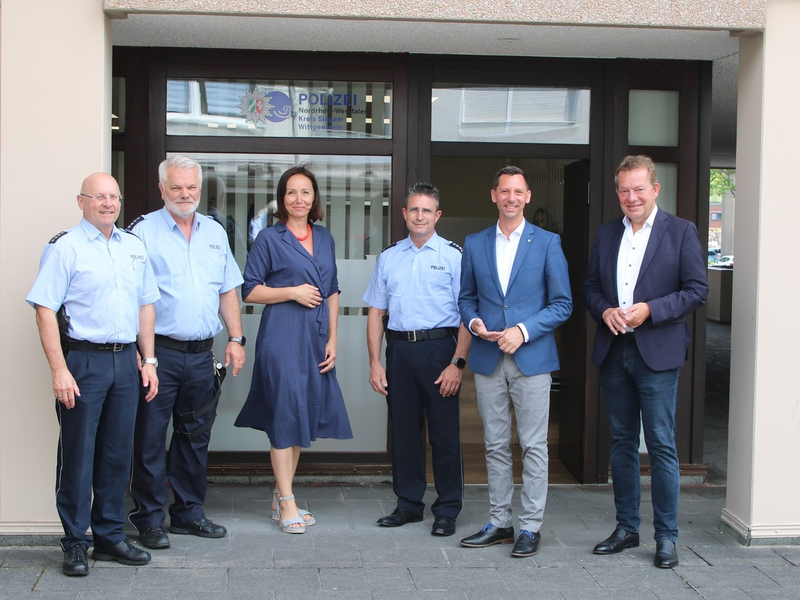 POL-SI: Moderner und besser sichtbar: Neues Zuhause für den Bezirksdienst Geisweid - #polsiwi - Foto: presseportal.de