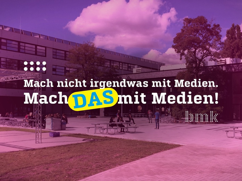 Mach nicht irgendwas mit Medien... - Neue Kampagne der bmk Hamburg stellt Absolvent:innen in den Mittelpunkt und zeigt nachhaltige Karrierewege in der Medienbranche - Foto: presseportal.de