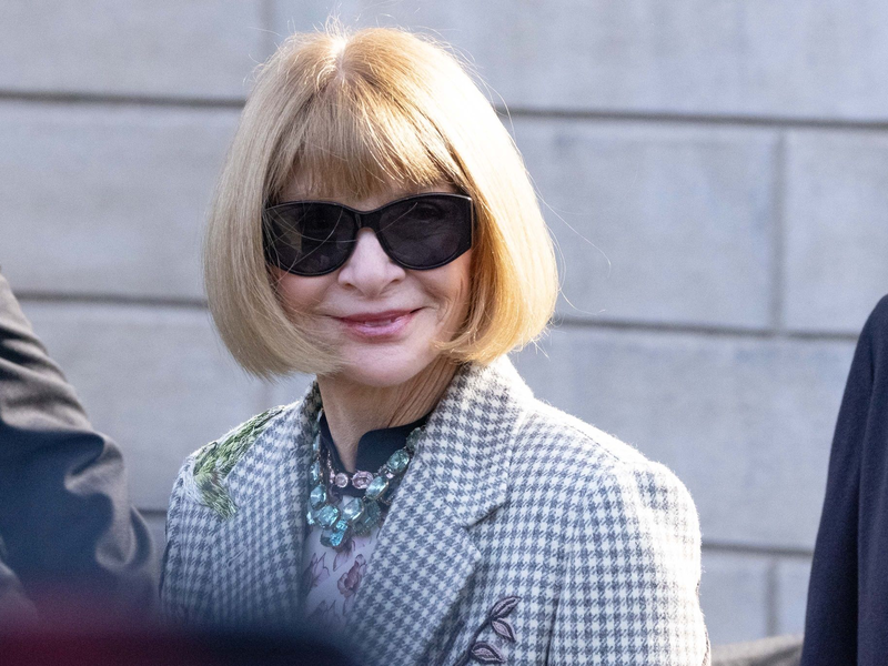 Anna Wintour zieht sich als Chefredakteurin der US-Vogue zurück. (Archivbild) - Foto: Cinzia Camela/LPS via ZUMA Press Wire/dpa