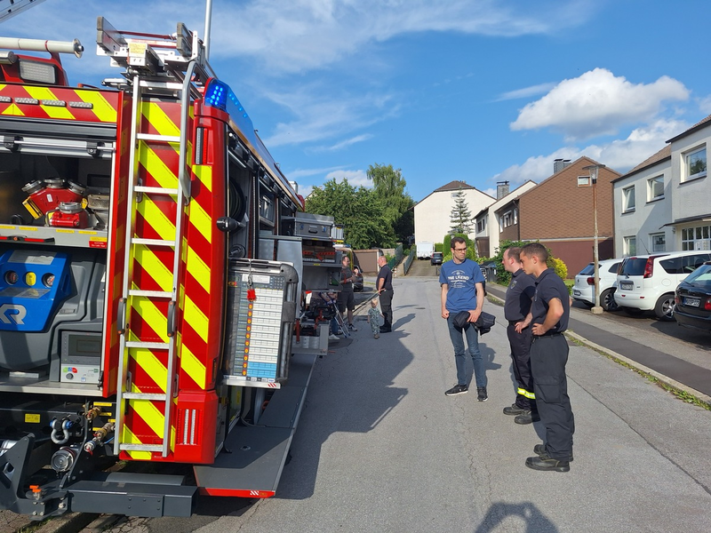 FW-EN: Feuerwehr geht auf Bevölkerung zu - Foto: presseportal.de