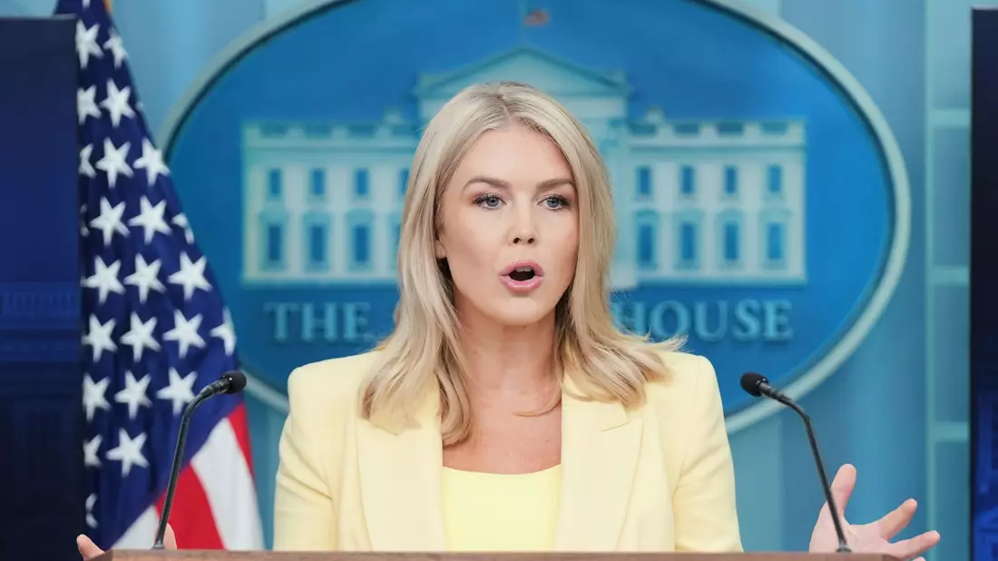 Noch gibt es laut Trump-Sprecherin Leavitt keine konkreten Pläne für weitere Verhandlungen. - Bild: Evan Vucci/AP/dpa