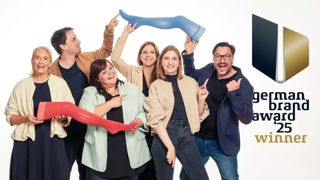 Preis für Design-Kampagne Rund- und Flachstrick / medi gewinnt den German Brand Award 2025 - Bild: presseportal.de