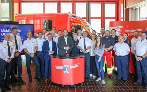 FW-OB: Mobile Retter ab sofort in Oberhausen im Einsatz - Foto: presseportal.de