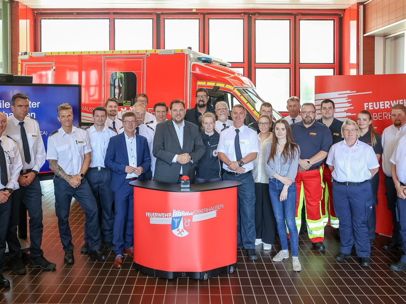 FW-OB: Mobile Retter ab sofort in Oberhausen im Einsatz - Foto: presseportal.de