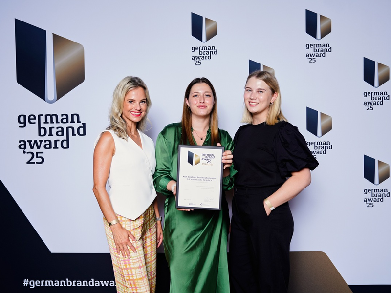 Auszeichnung für starke Arbeitgeberkampagne / Employer Branding von Klüh mit dem German Brand Award 2025 prämiert - Foto: presseportal.de