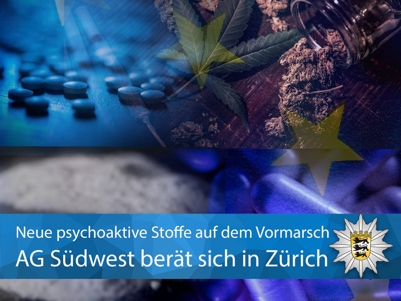 LKA-BW: Tagung der internationalen Arbeitsgruppe Südwest zur Bekämpfung des Rauschgifthandels in Zürich - Foto: presseportal.de