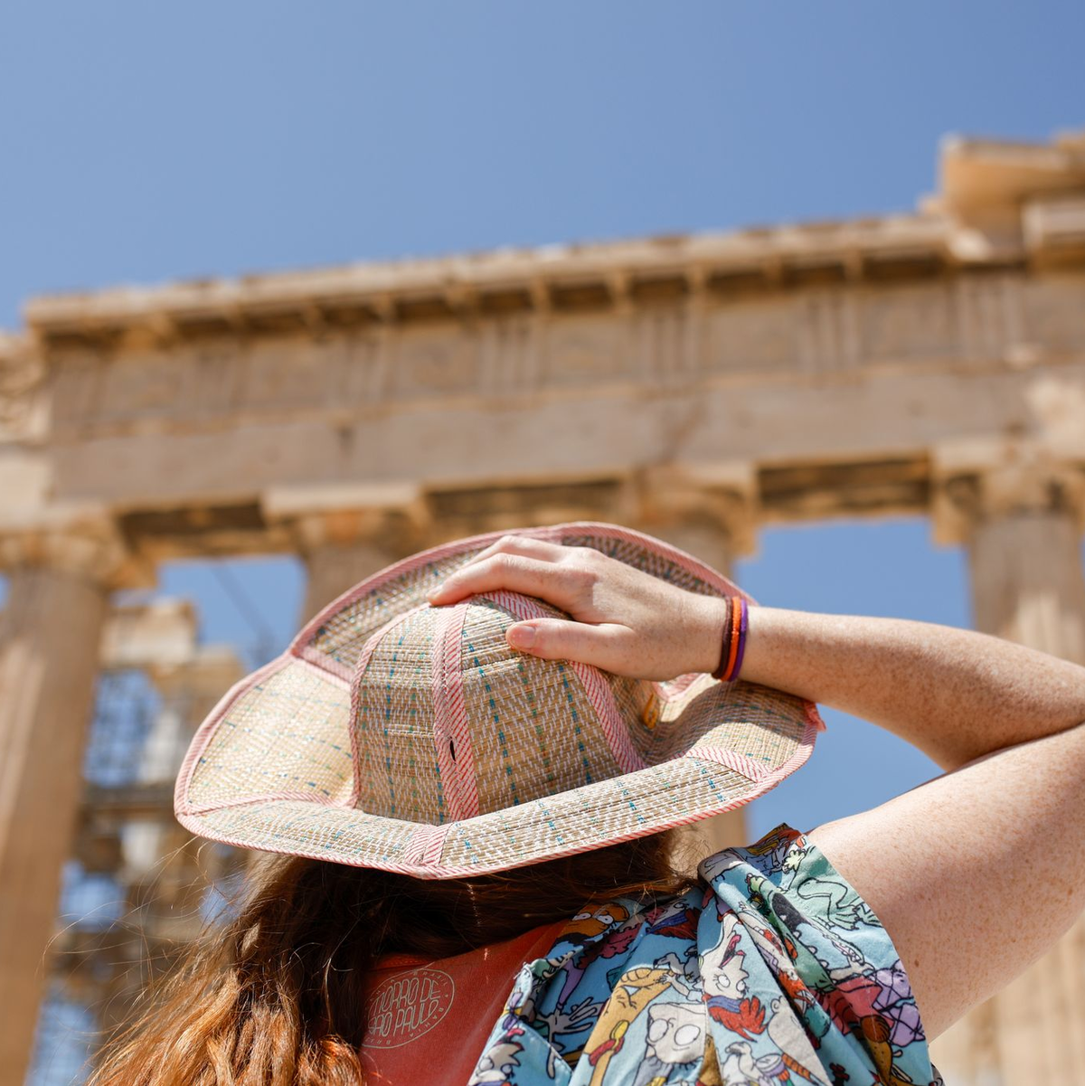 Für die nächsten Tage herrscht Gluthitze in Athen - Foto: Socrates Baltagiannis/