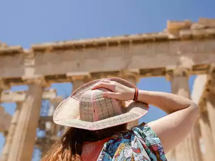 Für die nächsten Tage herrscht Gluthitze in Athen - Foto: Socrates Baltagiannis/