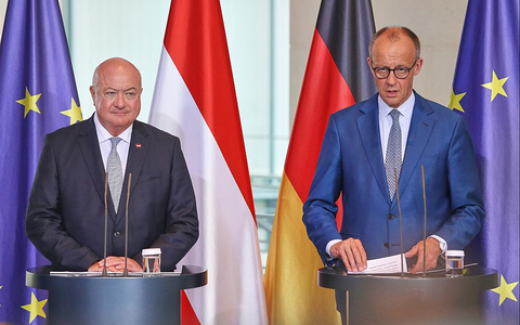 Christian Stocker und Friedrich Merz am 27.06.2025 - Foto: über dts Nachrichtenagentur