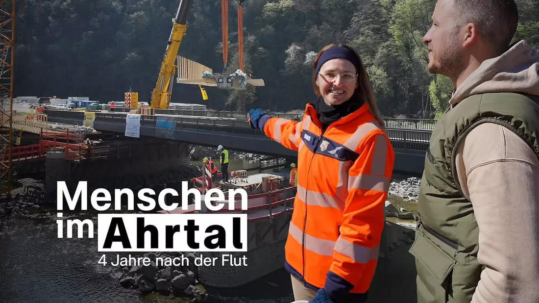 Die Ahrflut vor vier Jahren: Doku-Serie und ZDF.reportage jetzt im ZDF streamen - Bild: presseportal.de