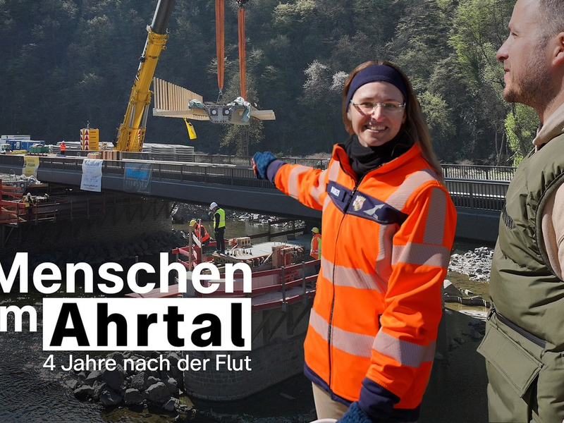 Die Ahrflut vor vier Jahren: Doku-Serie und ZDF.reportage jetzt im ZDF streamen - Foto: presseportal.de