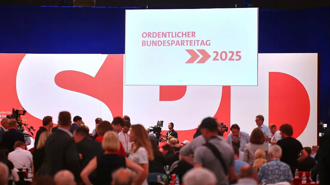 SPD-Parteitag am 27.06.2025 - Bild: über dts Nachrichtenagentur