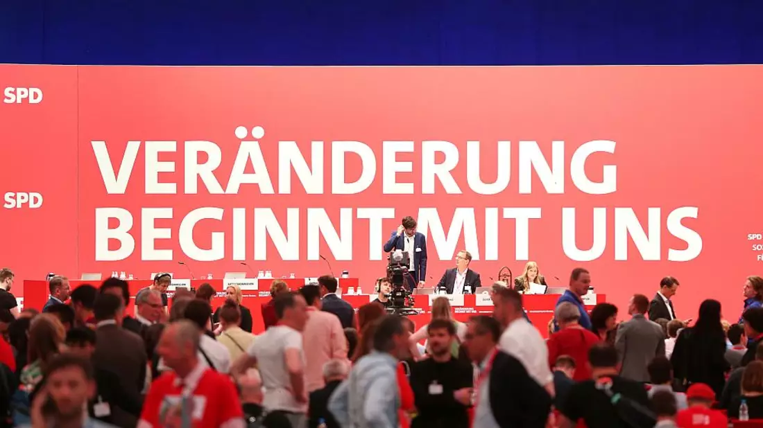 SPD-Parteitag am 28.06.2025 - Bild: über dts Nachrichtenagentur