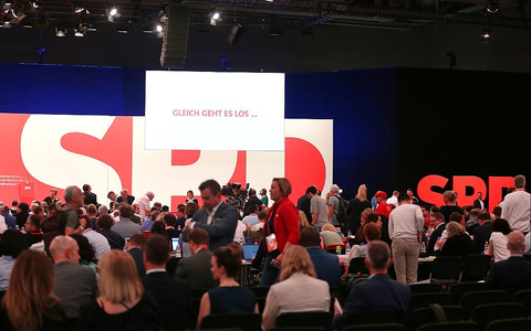 SPD-Parteitag im Juni 2025 - Foto: über dts Nachrichtenagentur