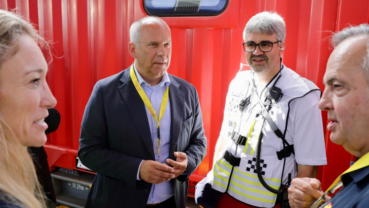 ASB-Bundesübung 2025 / Beeindruckender Katastrophenschutzeinsatz in Kassel - Foto: presseportal.de