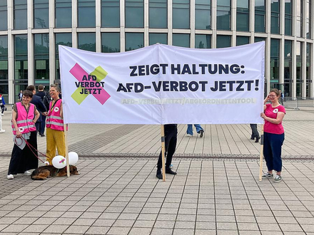 Protest für AfD-Verbot (Archiv) - Foto: über dts Nachrichtenagentur