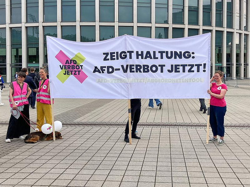 Protest für AfD-Verbot (Archiv) - Foto: über dts Nachrichtenagentur