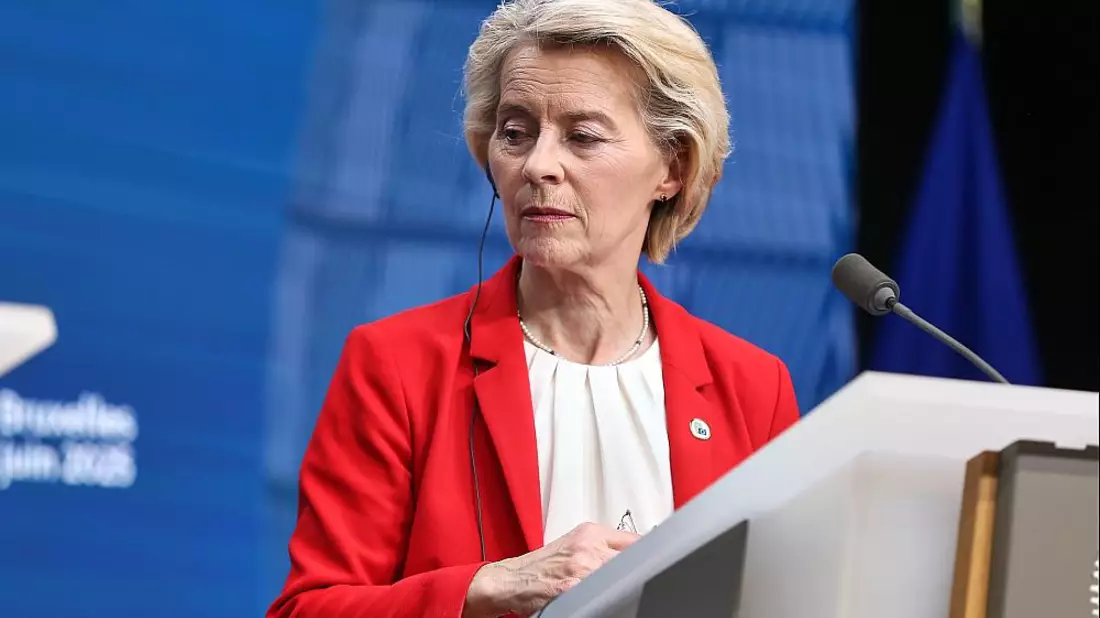 Ursula von der Leyen am 27.06.2025 - Bild: über dts Nachrichtenagentur