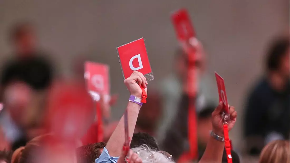 Abstimmung auf SPD-Parteitag im Juni 2025 - Bild: über dts Nachrichtenagentur