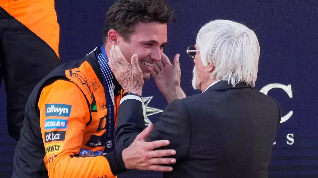 Lando Norris schlägt nach seinem Kanada-Aus zurück. - Bild: Darko Bandic/AP/dpa