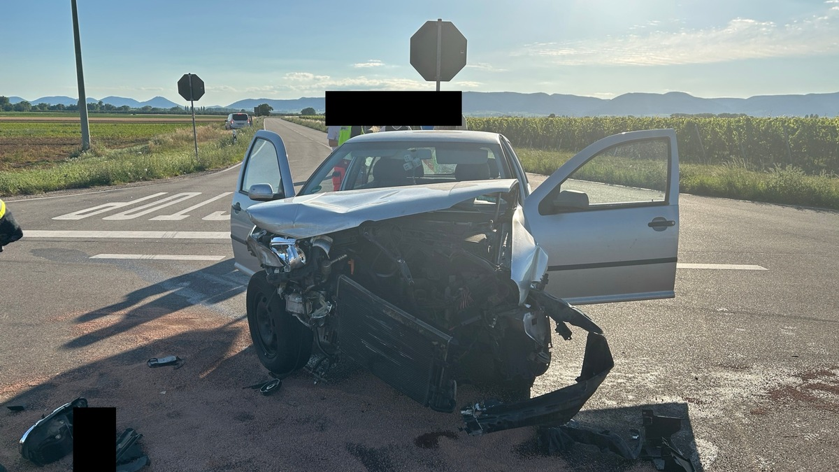 POL-PDLD: Vorfahrt missachtet - Foto: presseportal.de