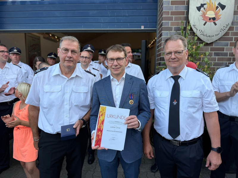 FW-WRN: Löschgruppe Langern feierte rund gelungenes Feuerwehrfest - Foto: presseportal.de