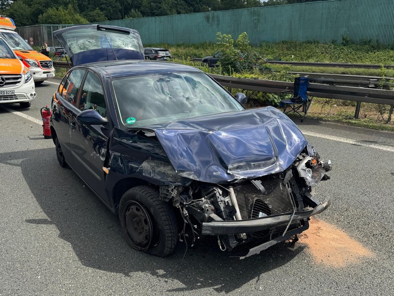 FW-EN: Verkehrsunfall BAB1 und Tier in Notlage - Foto: presseportal.de