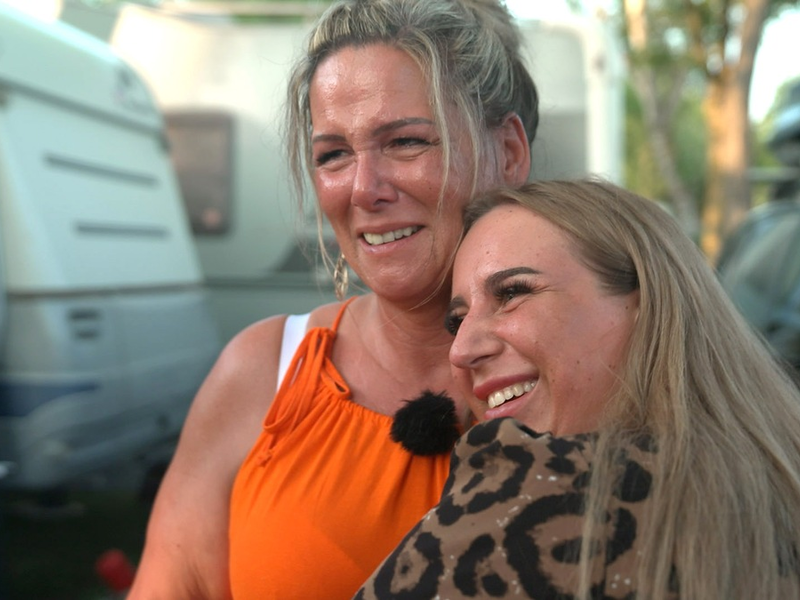 Neue Folge Bella Italia - Camping auf Deutsch: Überraschungsbesuch zu Nicole Fingerhuths Geburtstag - Foto: presseportal.de