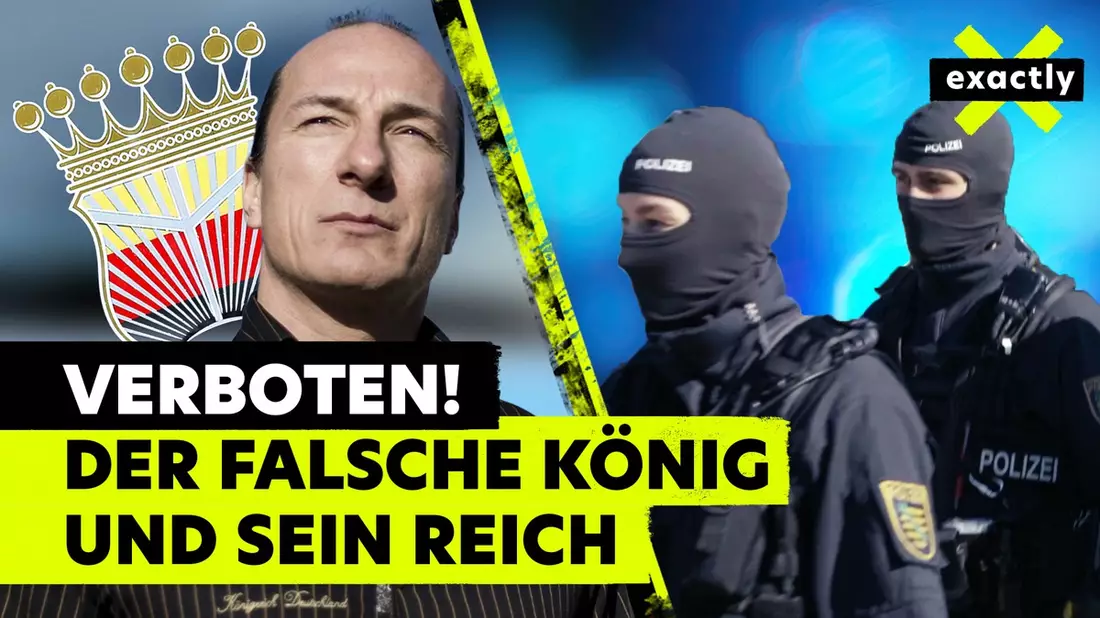 Neue „MDR-exactly“-Reportage: Wie Fitzeks „Königreich Deutschland“ zerschlagen wurde - Bild: presseportal.de