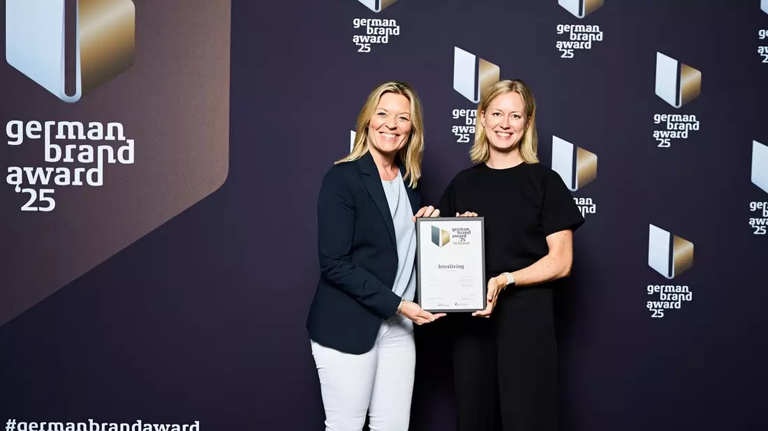 Möbelmarke Interliving wird mit German Brand Award ausgezeichnet - Bild: presseportal.de