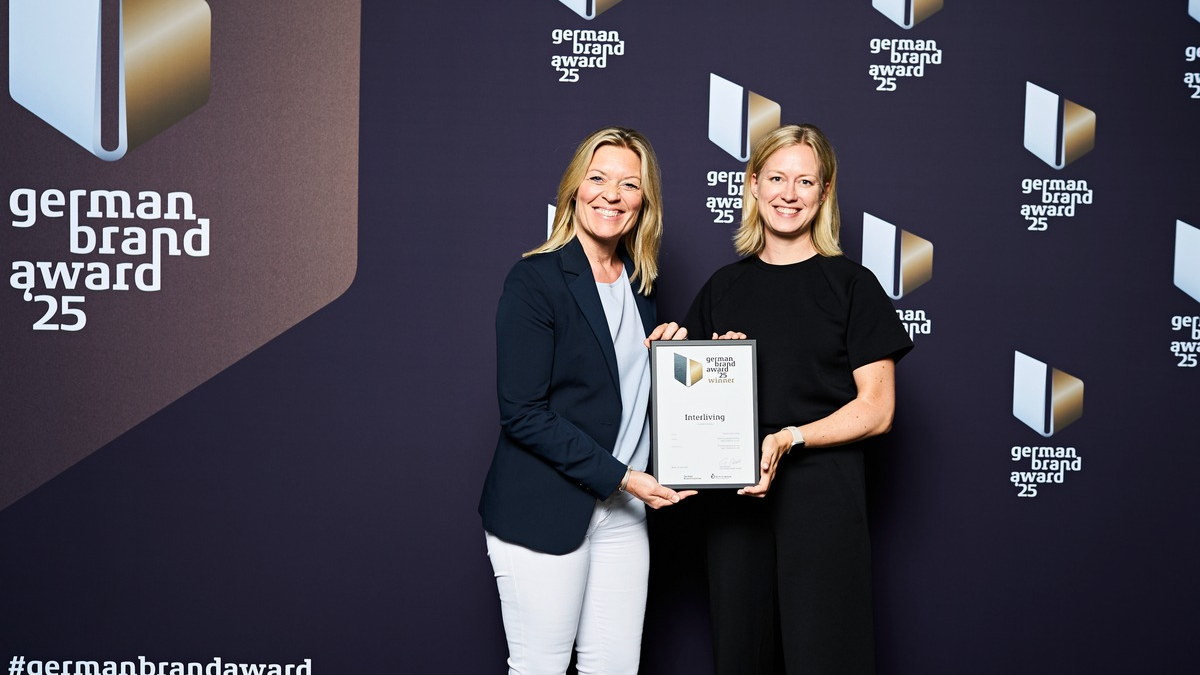 Möbelmarke Interliving wird mit German Brand Award ausgezeichnet - Foto: presseportal.de