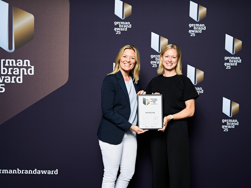 Möbelmarke Interliving wird mit German Brand Award ausgezeichnet - Foto: presseportal.de