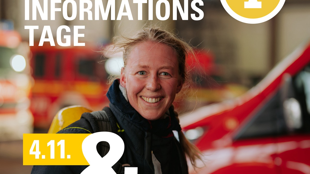 FW-M: Berufsinformationstage am 4.11.2025 und 6.11.2025 bei der Berufsfeuerwehr München - Foto: presseportal.de