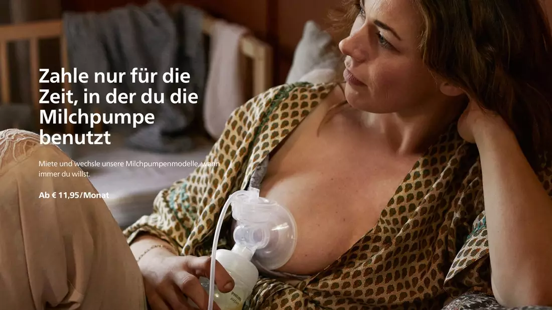 Neu: Philips Avent launcht Miet-Modell für Milchpumpen - Bild: presseportal.de