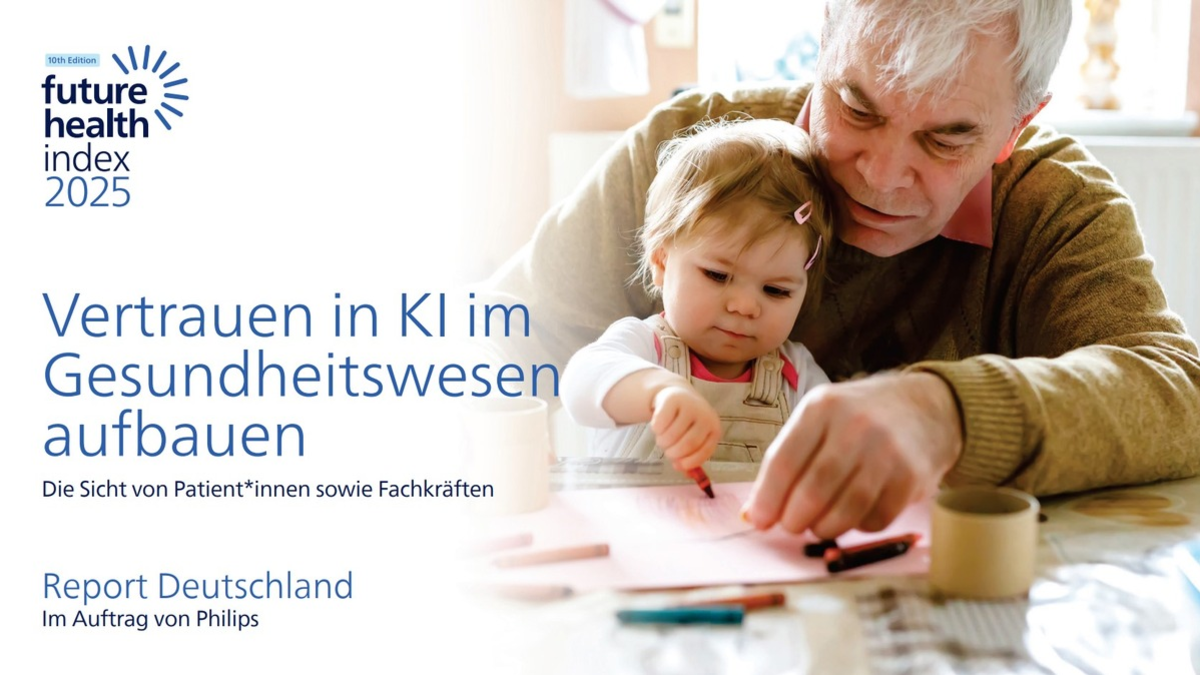 Philips Future Health Index 2025: KI braucht Vertrauen und Transparenz - Foto: presseportal.de