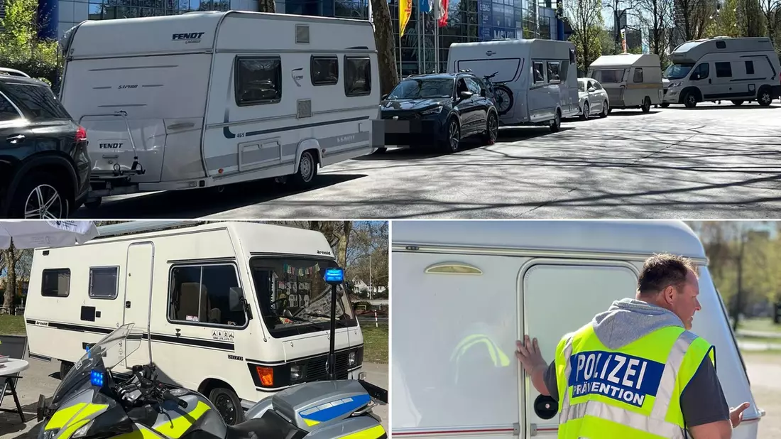POL-DU: Stadtgebiet: Kostenlose Wiegeaktion für Wohnmobile und Wohnwagen geht in die zweite Runde: Sicher und gut in die Camping-Sommerferien starten - Bild: presseportal.de
