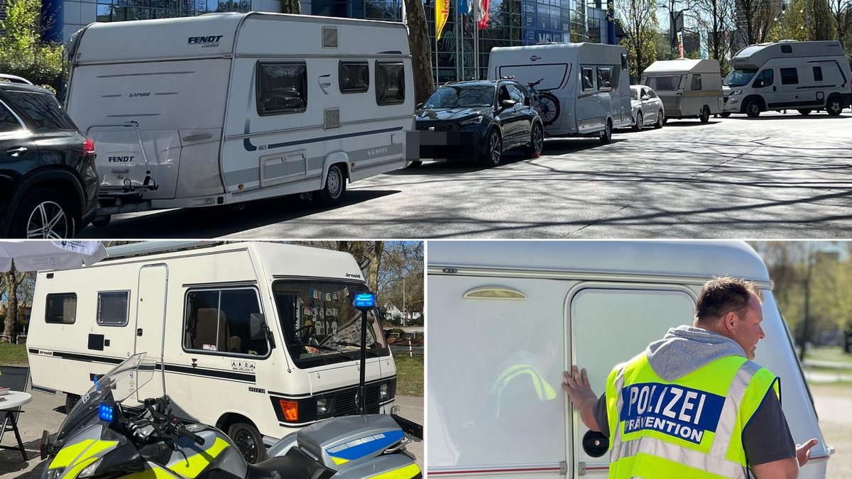 POL-DU: Stadtgebiet: Kostenlose Wiegeaktion für Wohnmobile und Wohnwagen geht in die zweite Runde: Sicher und gut in die Camping-Sommerferien starten - Foto: presseportal.de