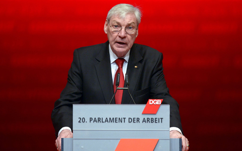 Ex-DGB-Chef Michael Sommer ist tot. (Archivbild) - Foto: picture alliance / dpa Ex-DGB-Chef Michael Sommer ist tot. (Archivbild) - Foto: picture alliance / dpa