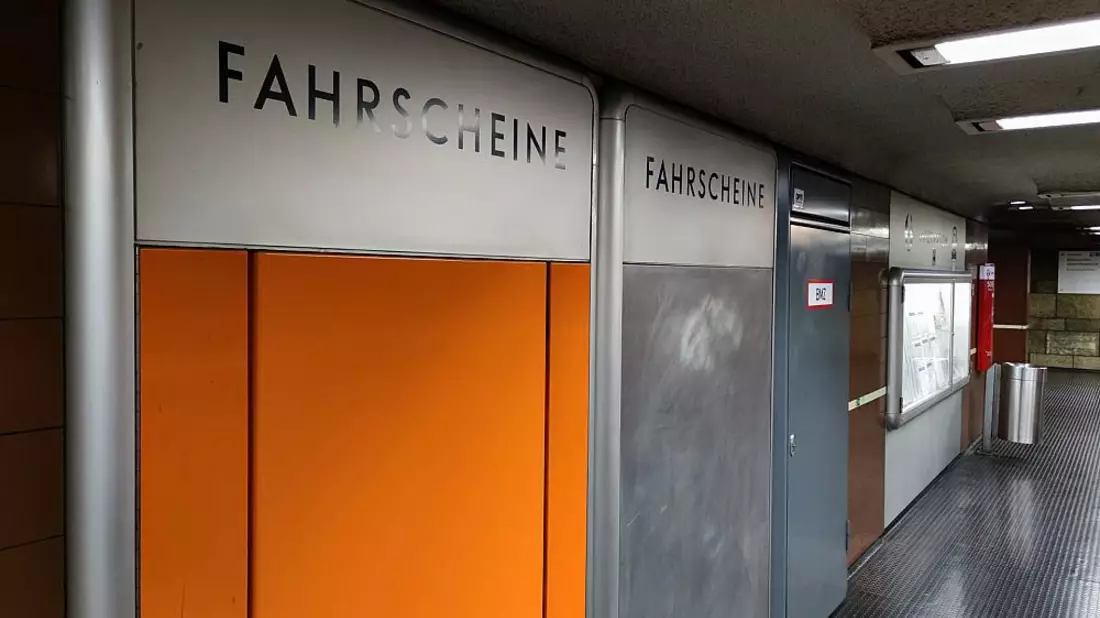 Entfernter Fahrscheinautomat (Archiv) - Bild: über dts Nachrichtenagentur