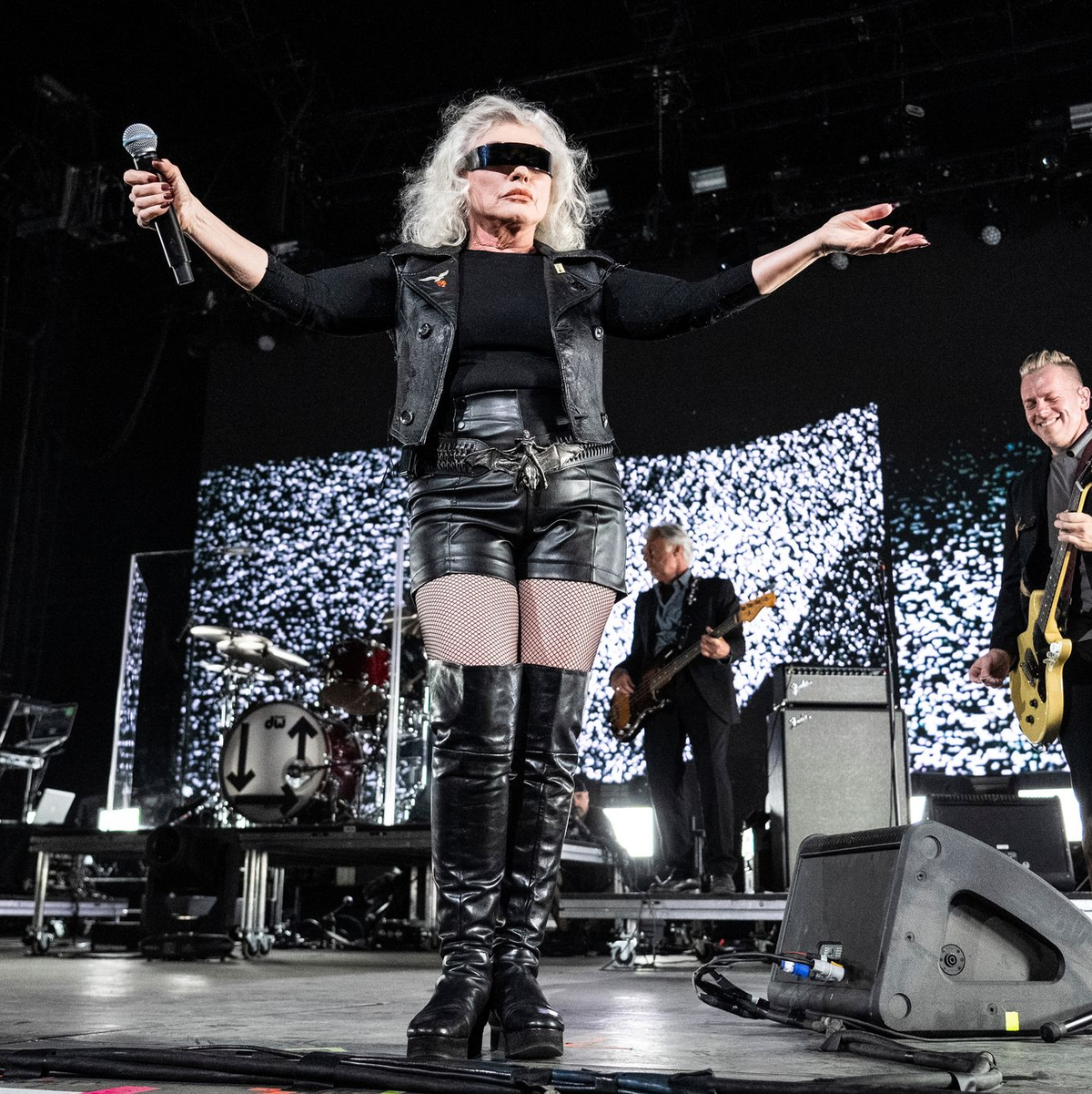 Debbie Harry bei einem Auftritt 2023. - Foto: Amy Harris/Invision/dpa