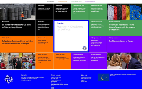 ChatEurope: dpa startet gemeinsam mit anderen europäischen Medienhäusern ersten Nachrichten-Chatbot für europäische Themen - Foto: presseportal.de